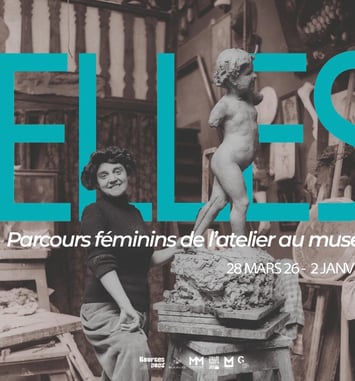 ELLES, Parcours féminins de l'atelier au musée