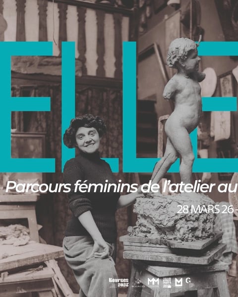ELLES, Parcours féminins de l'atelier au musée