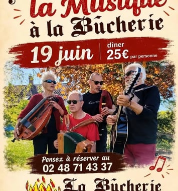 Dîner-concert à la Bûcherie