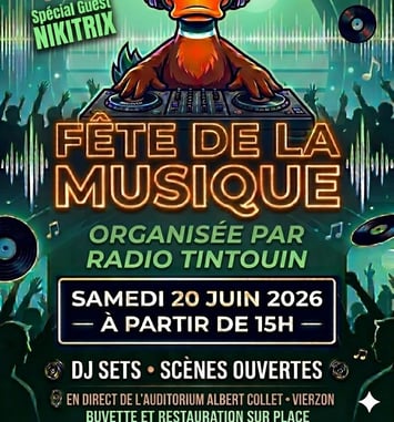 DJ Sets et scène ouverte à l'auditorium Albert Collet