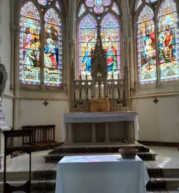 Visite des trois églises de Baugy