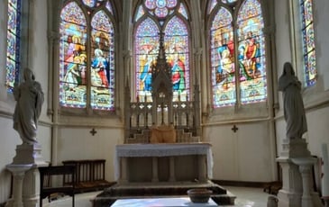 Visite des trois églises de Baugy
