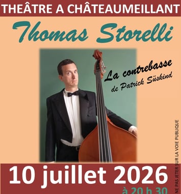 La contrebasse par Thomas Storelli à Châteaumeillant