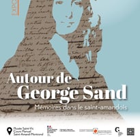 Visite guidée de l'exposition "Autour de George Sand, mémoires dans le Saint-Amandois"