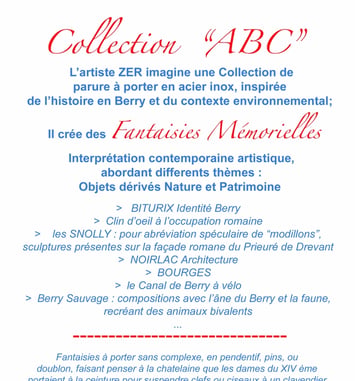 Présentation de la collection ABC, Création ZER