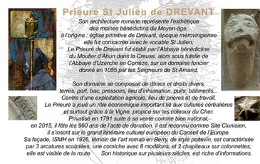 Plaidoyer pour le Prieuré de Drevant