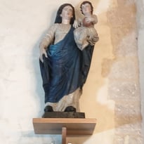 Visite guidée de l'église Notre-Dame et échanges avec la restauratrice d'une sculpture de la Vierge à l'Enfant remise en beauté en 2025
