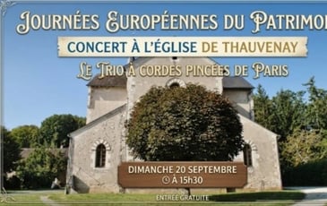 Concert à l'église de Thauvenay