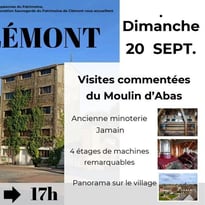 Visites commentées du Moulin d'Abas, ancienne minoterie Jamain