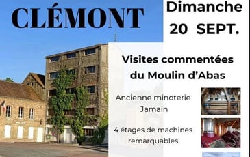 Visites commentées du Moulin d'Abas, ancienne minoterie Jamain