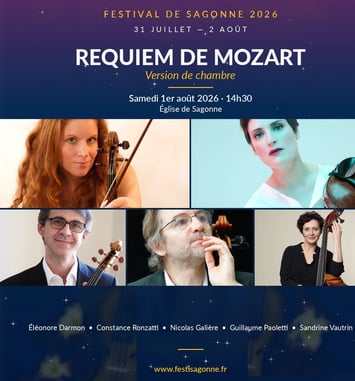 Mozart — Requiem (version de chambre pour quintette à cordes)