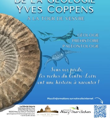 Visite de la Maison de la Géologie, Yves Coppens