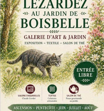Lezardez au Jardin de Boisbelle