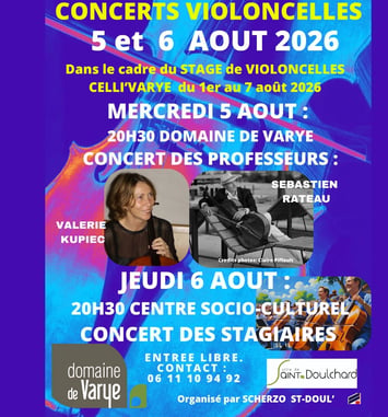 Concert Violoncelles