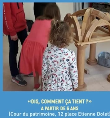 Visite jeune public "Dis, comment ça tient ?"