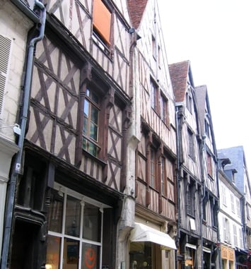Les maisons à pans de bois