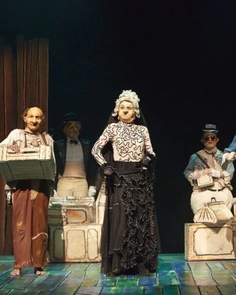 La visite de la vieille dame