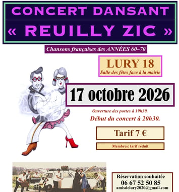 Reuilly Zic, concert dansant
