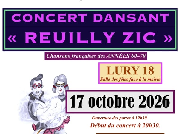 Reuilly Zic, concert dansant