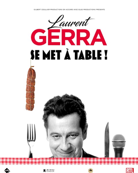 Laurent Gerra se met à table