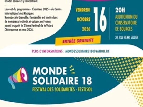 Concert du Groupe Nersès dans le cadre du Festisol