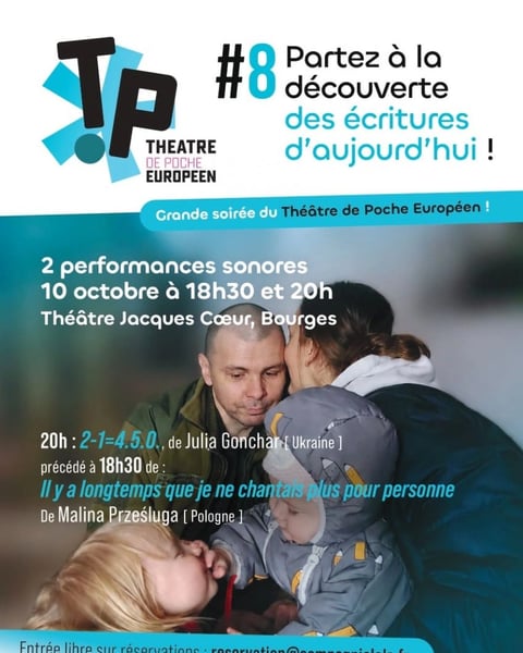 Théâtre de Poche Européen #8