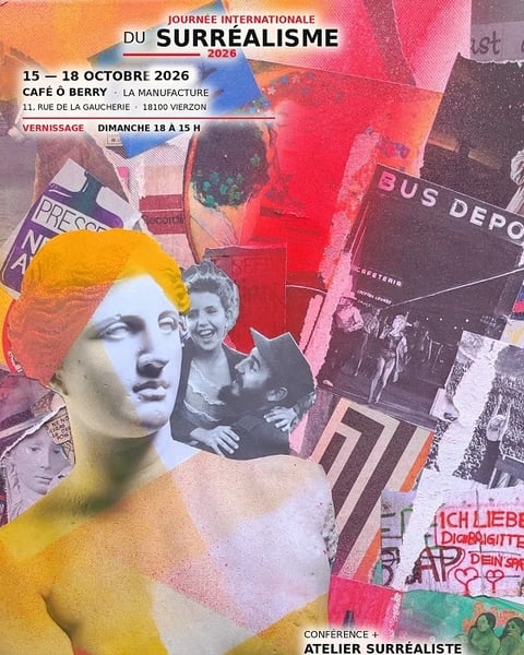 Journée internationale du surréalisme : exposition d'œuvres joyeuses