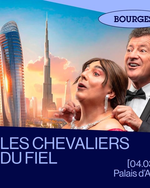 Les Chevaliers du Fiel dans Vacances à Dubaï
