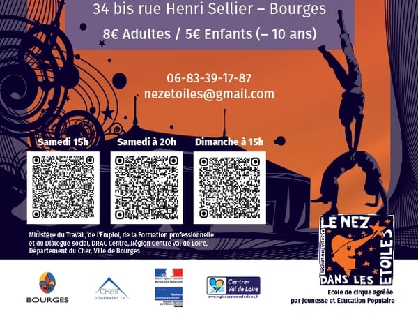 Gala des élèves de l'école de cirque